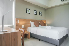 Minimalist and Cozy Stay 1BR Apartment at Mustika Golf Residence By Travelio